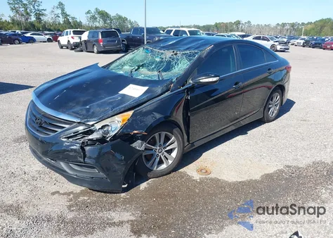 2014 Hyundai Sonata Gls from USA, damaged, VIN 5NPEB4ACXEH923967